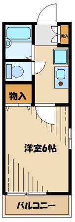 セジュール町田の物件間取画像